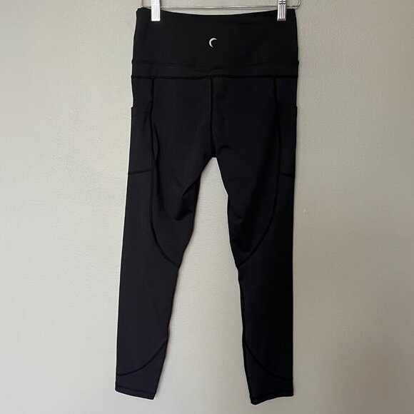 Zyia Active High Rise Black Leggings Size 6-8 - Picture 3 of 7